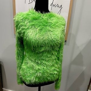 Balenciaga AW18 Faux Fur Sweater